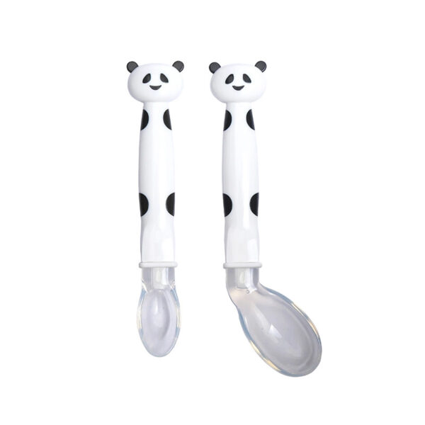 2 Cucharas de silicona Panda, En Parabebés encontrarás todo en accesorios y los mejores productos de alimentación.