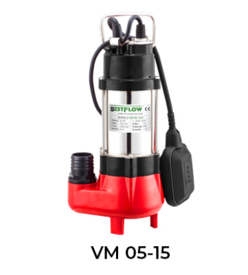 BOMBA SUMERGIBLE VM 05-15/G 0.5HP / 220V