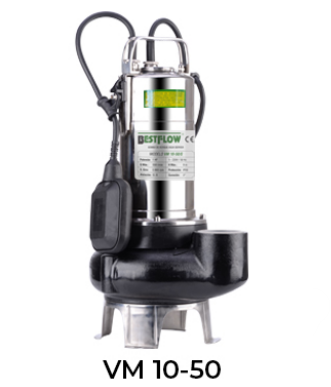 BOMBA SUMERGIBLE VM 10-50/G 1.0HP 220V