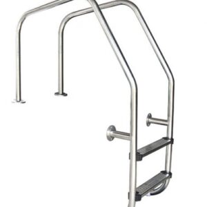 ESCALERA PISCINA PARA REBOSADERO | 3 PELD. INOX.